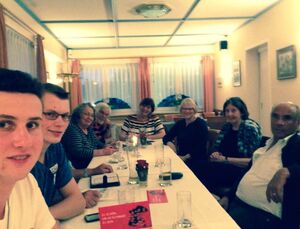 Politischer Stammtisch der Kreis-SPD inErbach